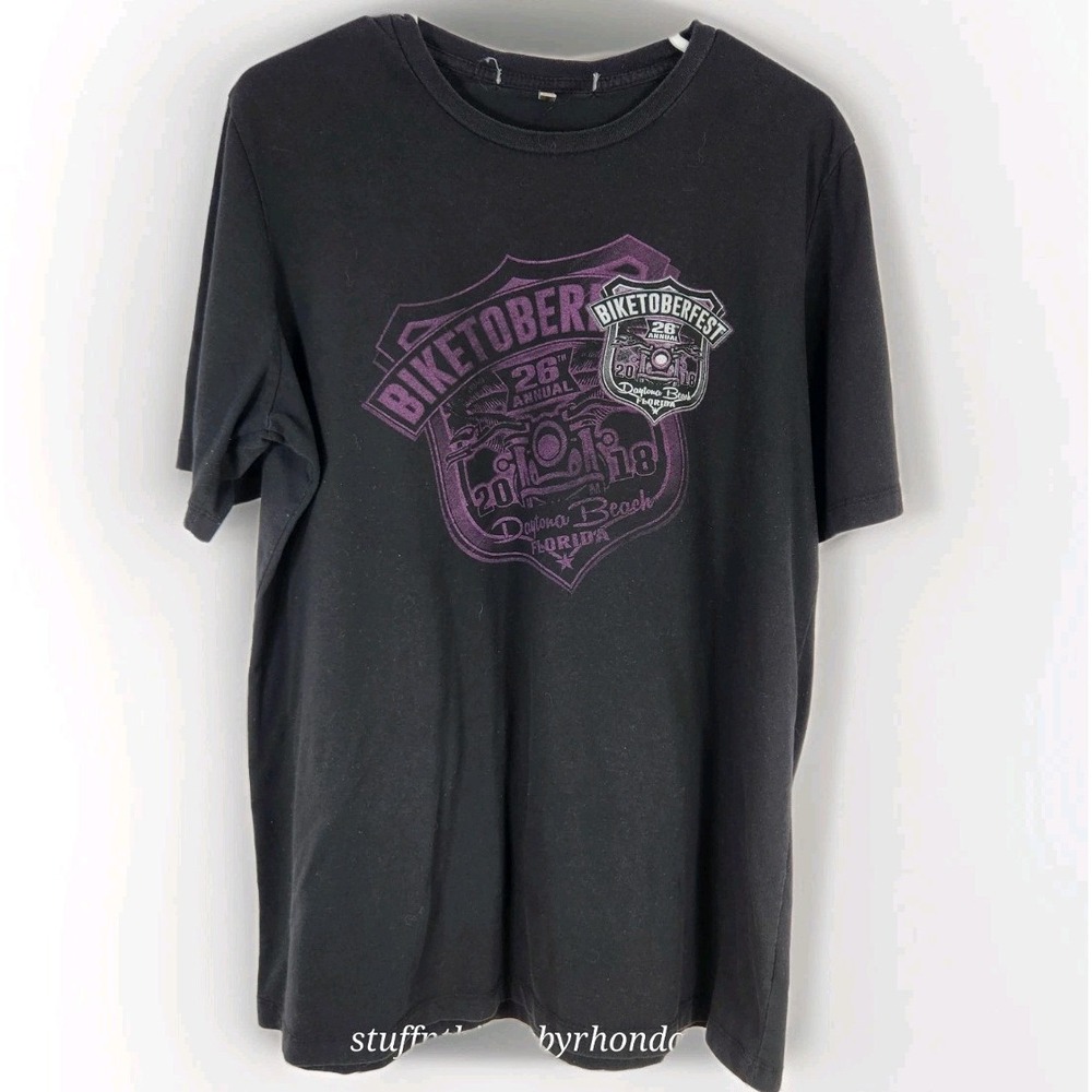 2018 BIKETOBERFEST DAYTONA BEACH T-SHIRT  BIKER MOTORCYCLE RALLY 2XL